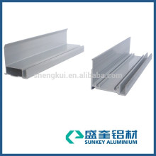 Aluminum Solar Panel profile Perfil de Aluminio Aluminium Profile Electrophoresis Silver Color